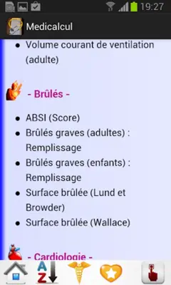 Medicalcul android App screenshot 9