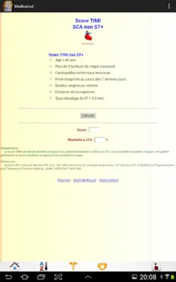 Medicalcul android App screenshot 1