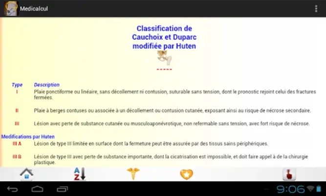Medicalcul android App screenshot 3